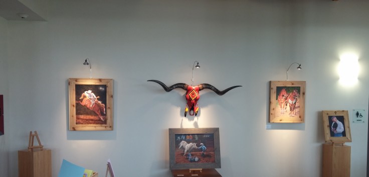 Welcome center display